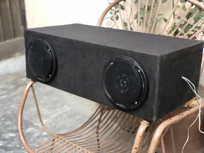 6 inch double woofer speaker original seavy brand new clear sound bass