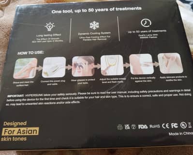 IPL Hypersunk Laser Hair Removal Machine