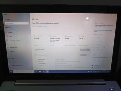 Asus laptop 10/9.5 core i5 256gb ssd touch display