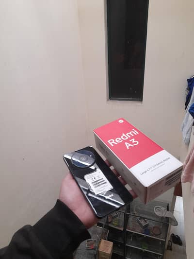 xiaomi redmi A3 complete box accessories ladies hand used