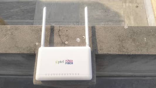 Ptcl 5g flash fiber zte router wifi modem