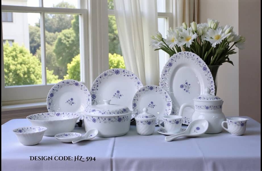 Dinnercset marble 10