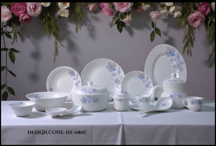 Dinnercset marble 15