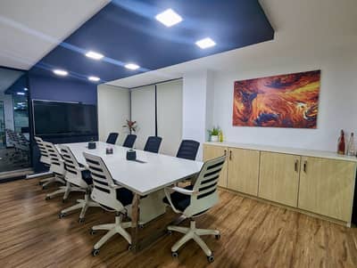 Fully Furnished With All Basic Amenities Office Available For Rent.