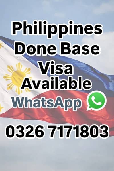 Philippines Done Base Visa Available