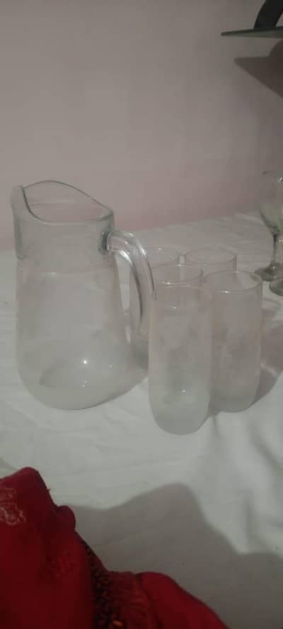 5 glass 1 jug
