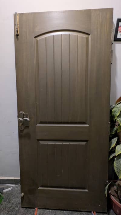 double ply door with lock