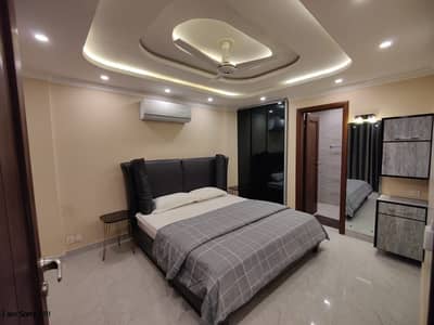 One Bedroom Luxury Full Furnished Apartments For Rent In Chambelli Block Near To Grand Masjid Bahria Town Lahore