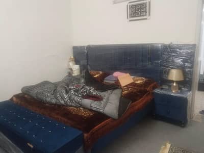 Full bed room furniture  And Sofa with table brand new