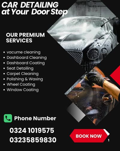 CAR DETAILING SERVICE at Your Door STEP