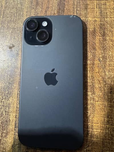 iphone 15 simple 128gb screach less phone with box no open no repair