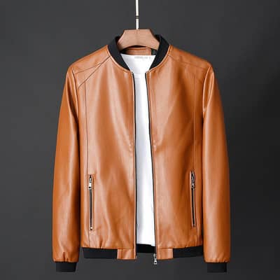 Original leather jacket for men and gift for winter 