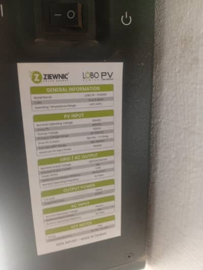 ziewinic lobo series 7kw pv10000