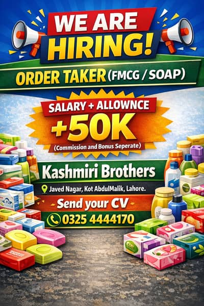 Order Taker [FMCG/Soap]