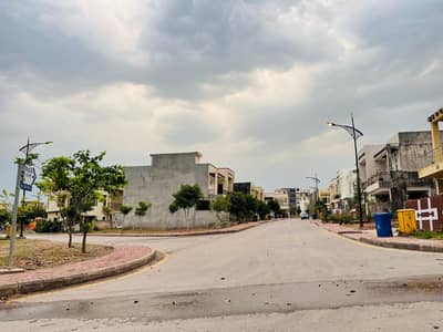 Plot For Sale Sector N 8 Marla Street 50 Possession Utilities Paid Bahria Enclave Islamabad