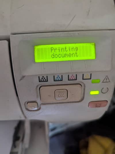 HP laser jet pro printer. paper stick issue
