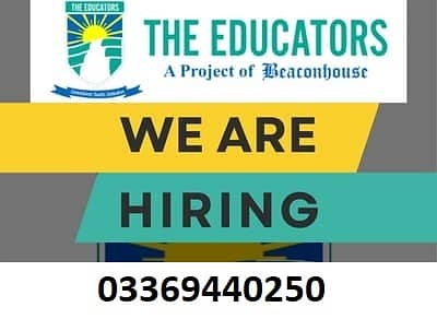 Urgent Teachers Required
