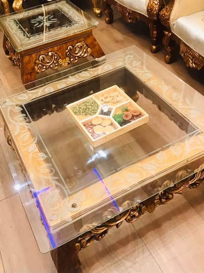 Sofa set and chairs complete drawing room set