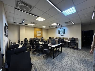 1 Kanal Ground Floor Commercial Office For Rent Main Halls | Main Boulevard Johar Town