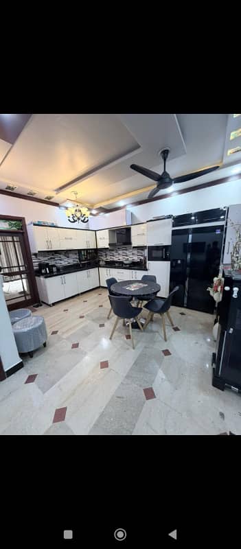 Sector- 09 BEAUTIFUL GROUND PLUS TWO HOUSE PLUS ONE BED LOUNGE ON THIRD FLOOR North KARACHI