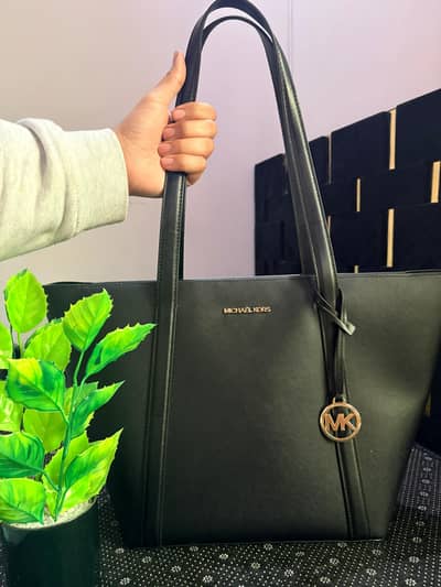 Original Michael Kors Black Bag – Almost New | Imported from Canada