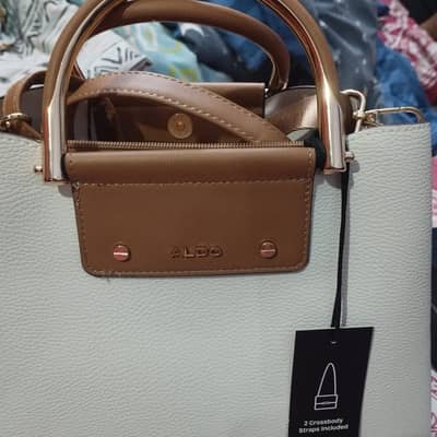 ALDO Sloana Small Satchel Bag, Chic and Compact Handbag for Everyday S