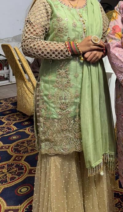 mehindi dress