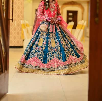 Mehndi lehnga choli