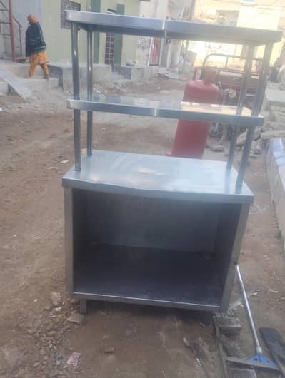 s s table and shalf and ss table etc