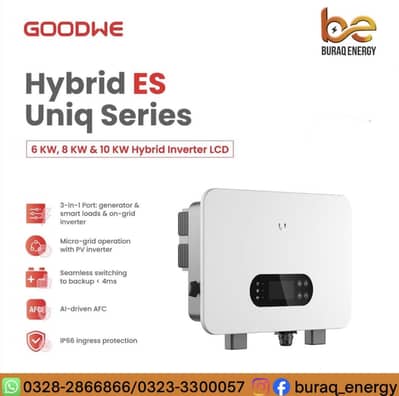 GOODWE  SOLAR INVERTERS & BATTERIES