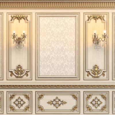 pvc wall/wall moulding/wall decor/wall art/French wall panel moulding