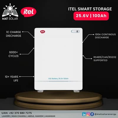 ITEL HYBRID inverters & Batteries