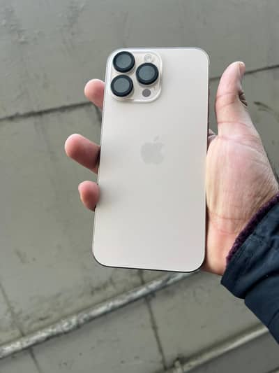 iPhone 16 Pro Max 256GB Desert – 100% Battery Health – Bypassed Device