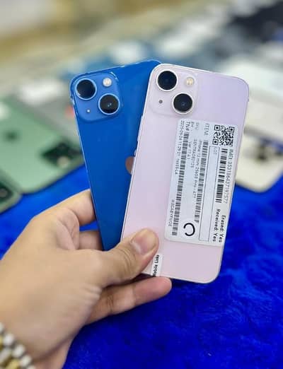 iPhone 13mini non pta  pink 256gb JV blue 128gb factory unlocked water