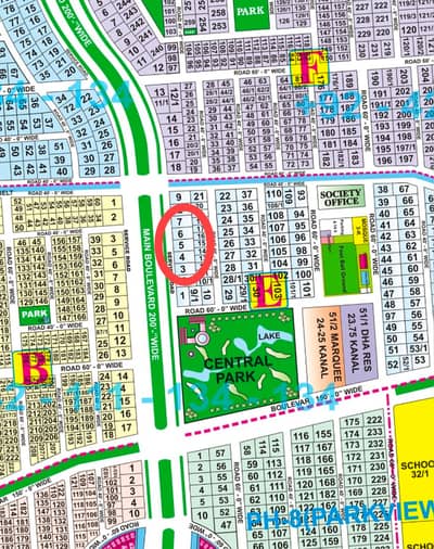 4 kanal plot on main Road (E block)