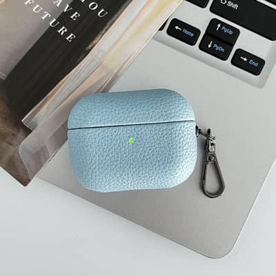 Stylish Textured Leather Case for AirPods Pro