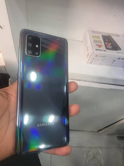 svmsung A71 only phone  in screen finger 90fps supported best for came