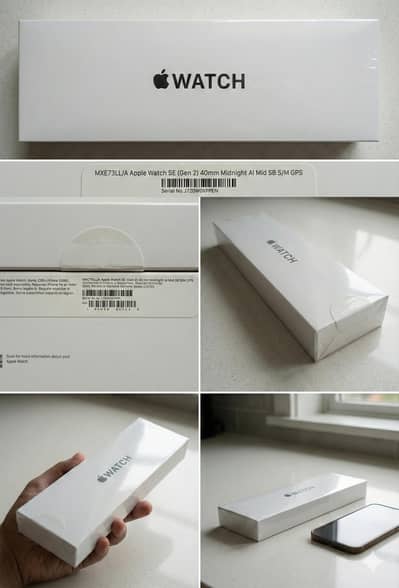 Apple Watch SE 2nd Gen (40mm) - Midnight - BRAND NEW SEALED PACK