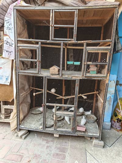 Big wooden cage for sale