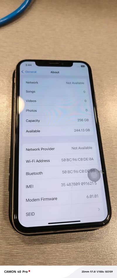 iphone x 256gb PTA Approved