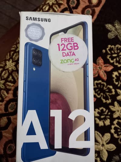 Samsung A12 for sale.