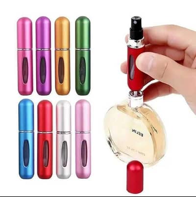 Reusable 20 Pcs Multicolor Perfume Refillers