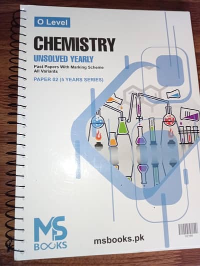 CHEMISTRY BRAND NEW MS BOOKS PAST PAPERS 2020-25