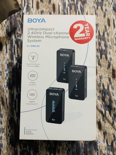 Boya S2 Wireless Microphone