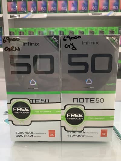Infinix NOTE 50 8GB 256GB BOX PACK