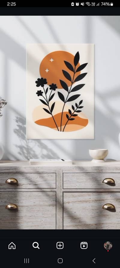 beautifull  hand made canvases