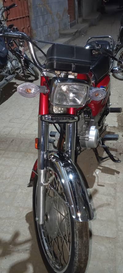 Honda 125 karachi registration