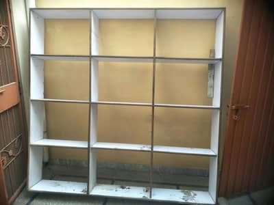 rack and counter for shop plywood rack