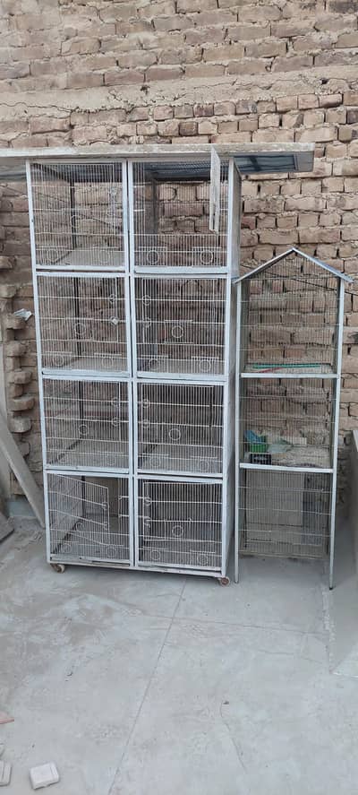 8 portion big cage with tyers