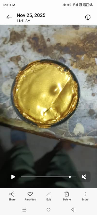 Goldan Copper Selver Water Base Color